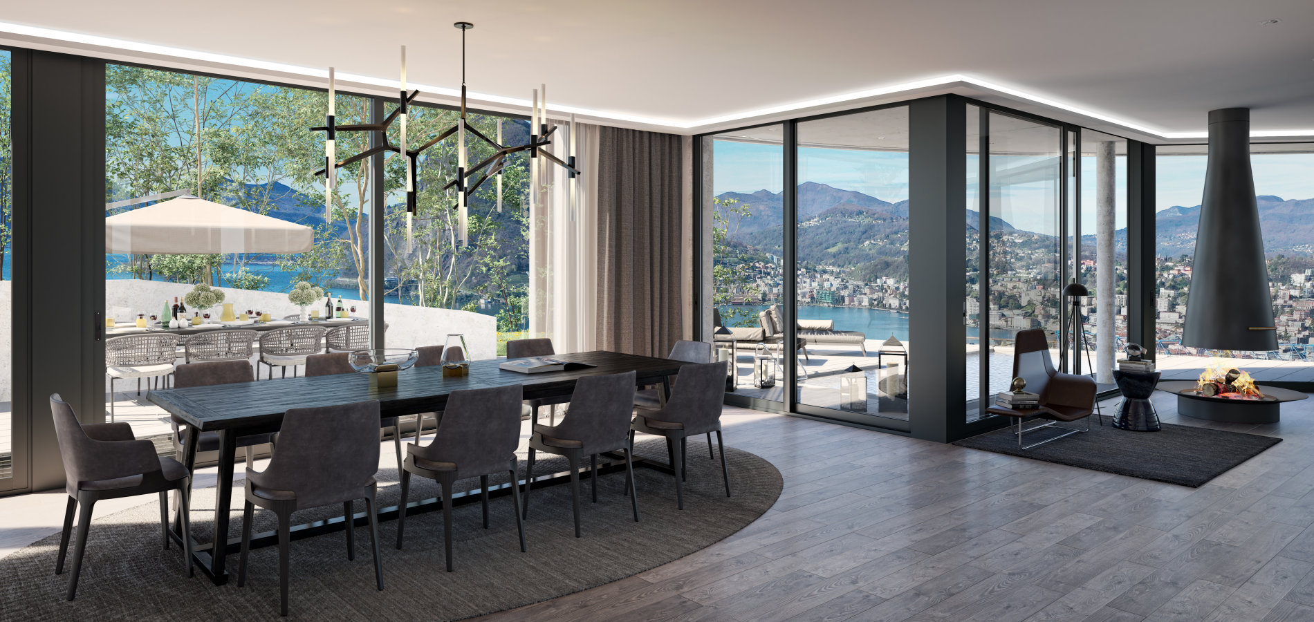 Villa in Lugano - Albonago - Bild 4